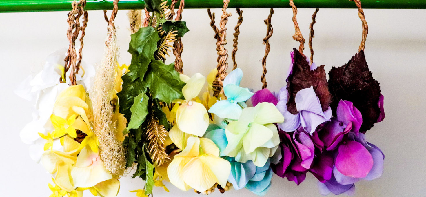 How to Make Flower Crowns : No Hot Glue Required!